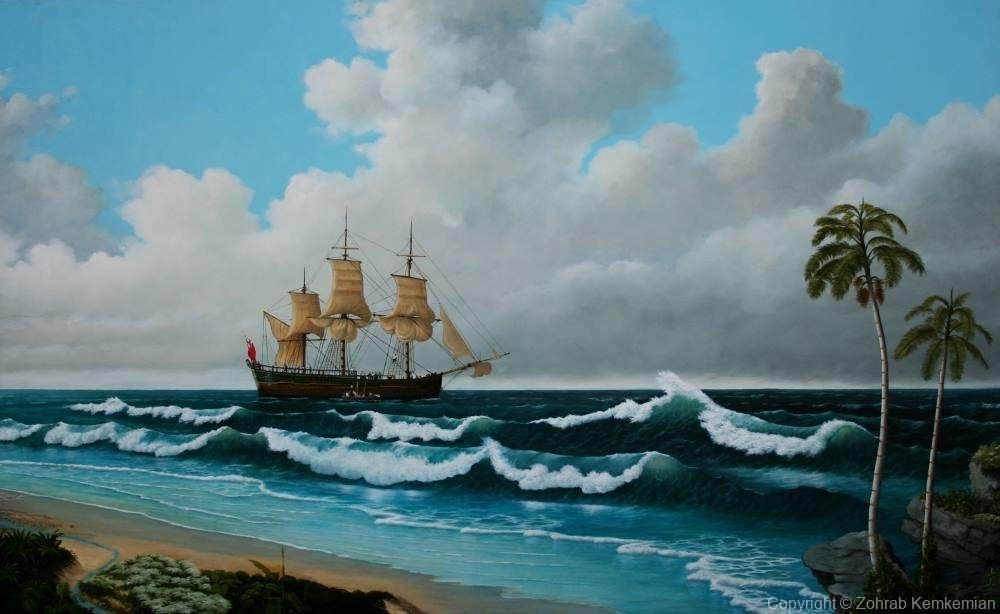 2010 Captain Cook discovering new lands