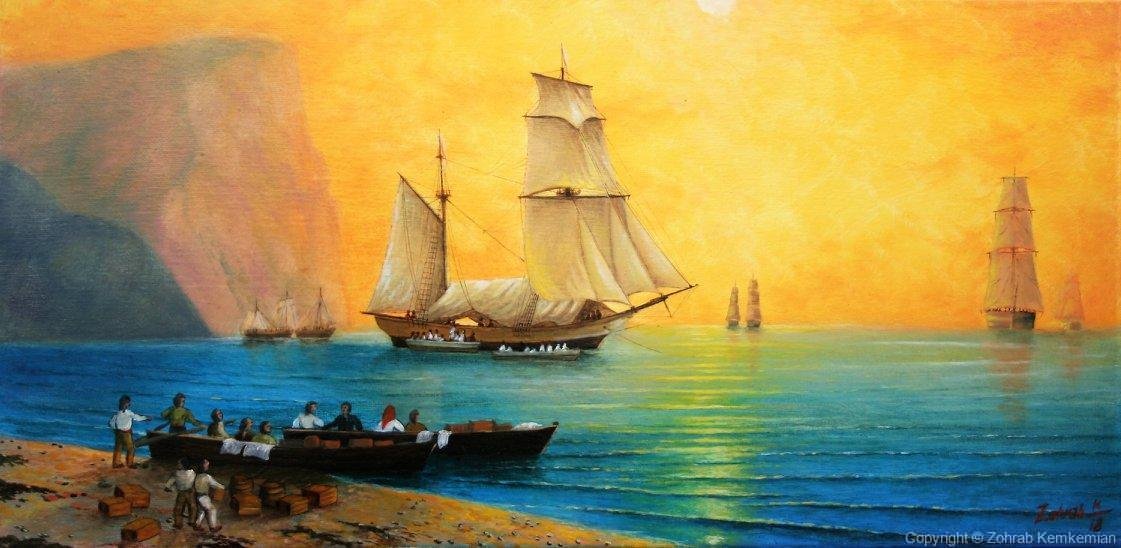 2018 Ship ready to sail