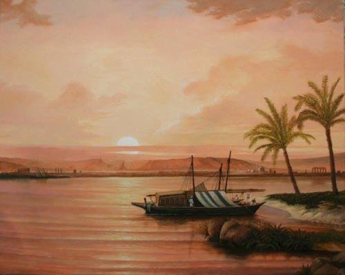 2010 Sunset on the Nile