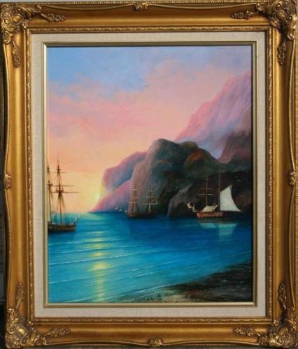 2011 Sunset, calm Coast