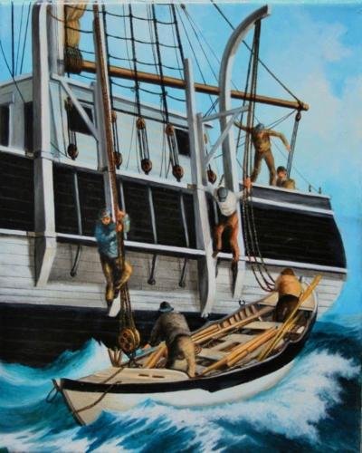 2013 Sailors getting ready to hunt whales