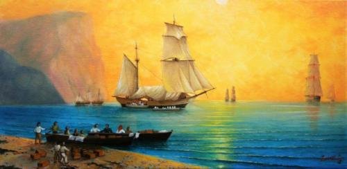 2018 Ship ready to sail